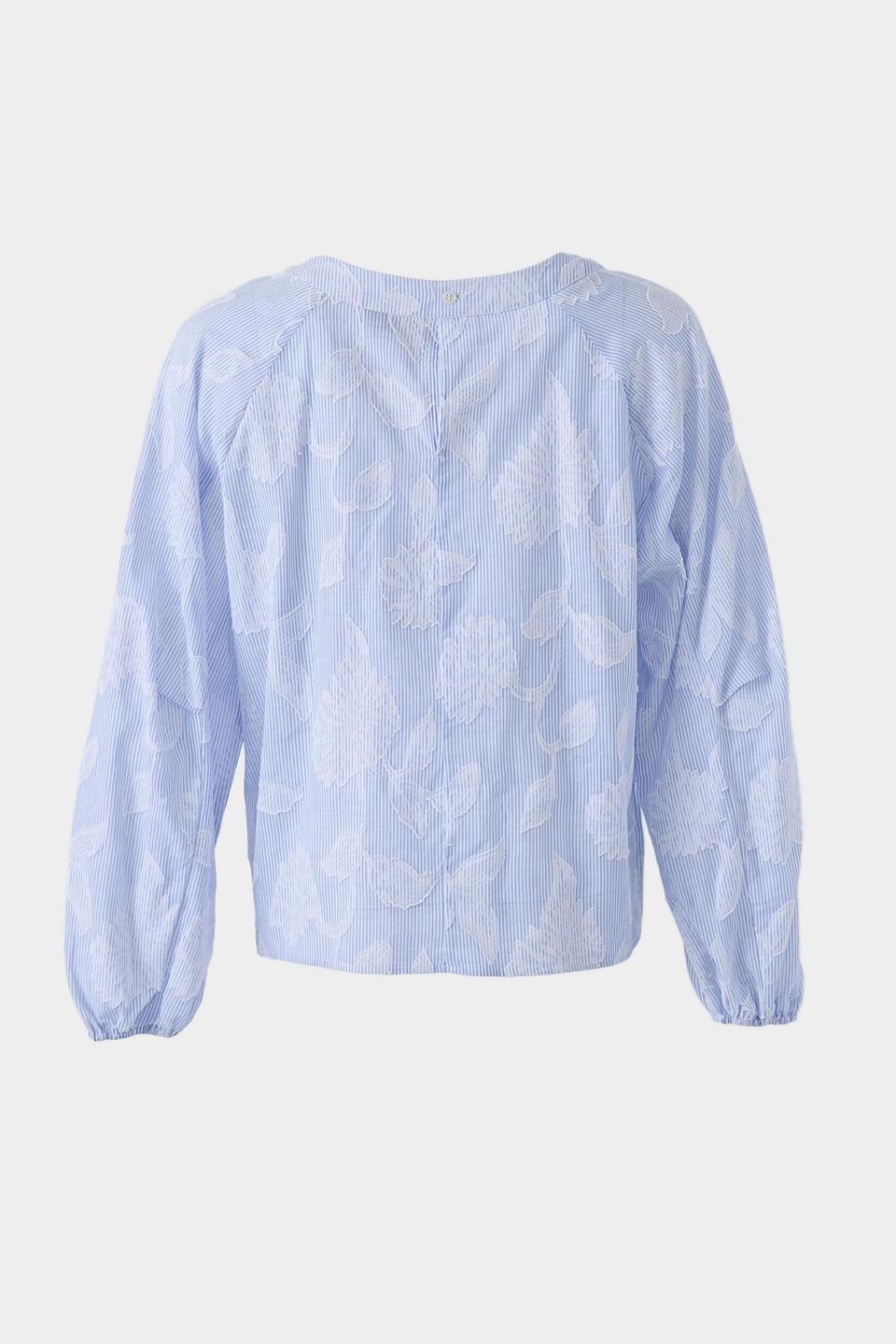 Блуза Lecomte с цветочным принтом