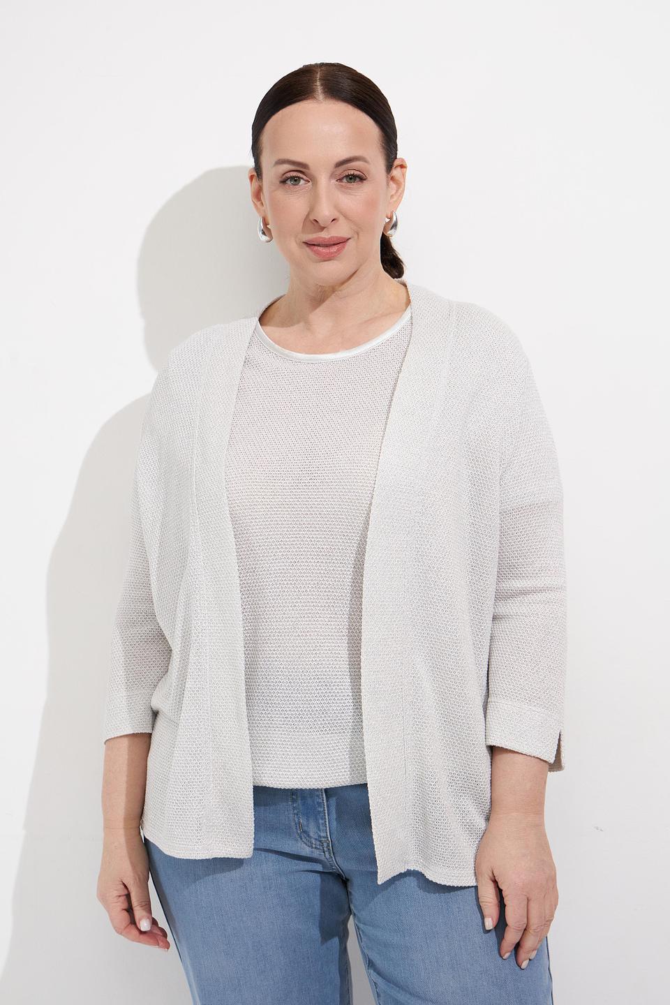 Жакет Rabe collection светло-серый