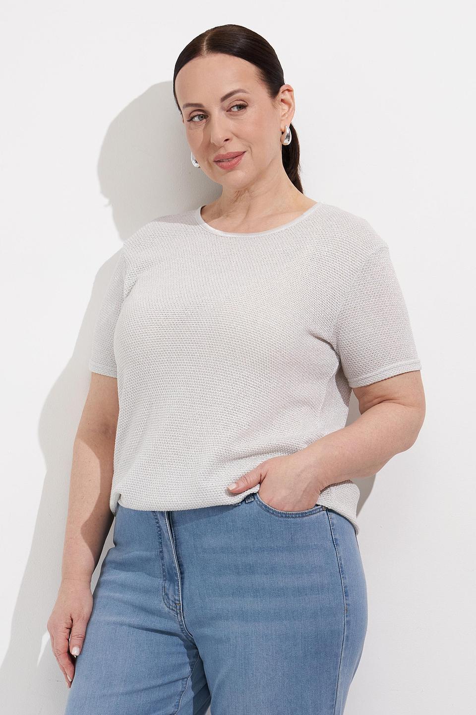 Пуловер Rabe collection с мерцанием