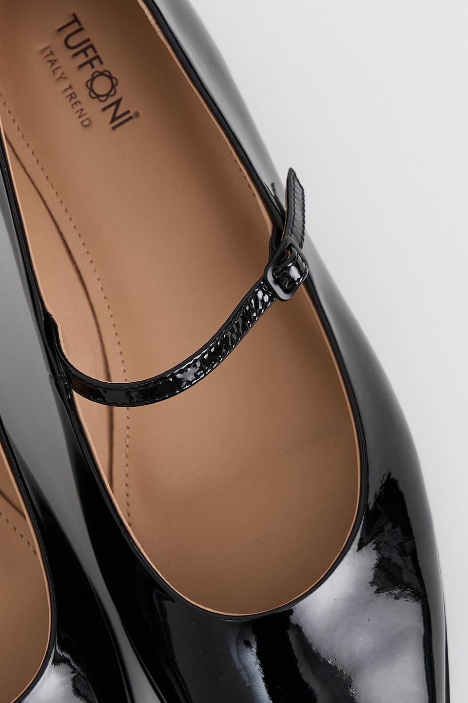 Туфли Tuffoni лаковые чёрные