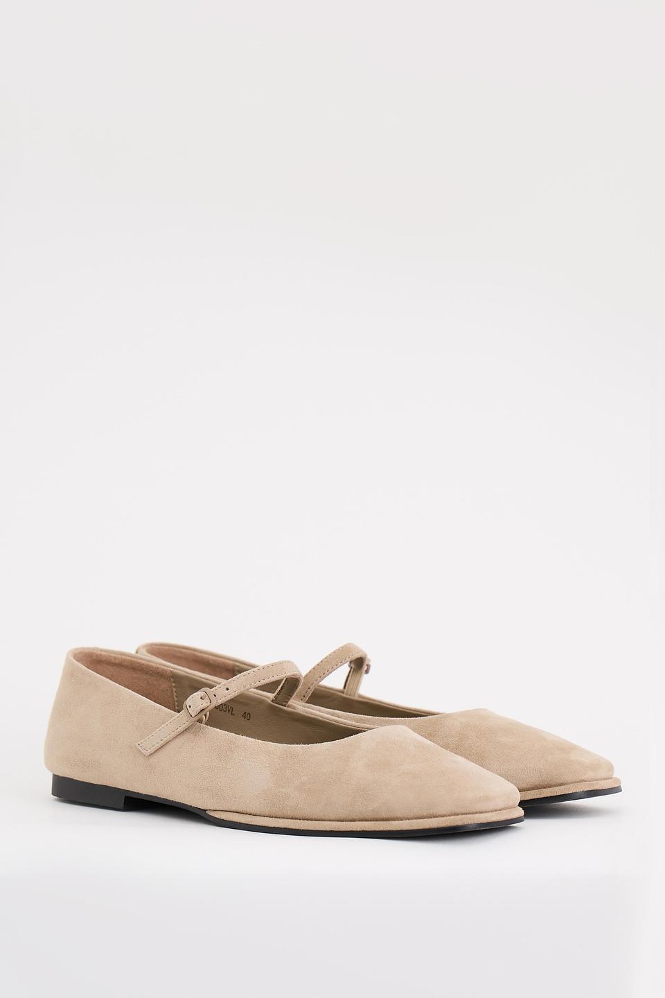 Балетки Tuffoni бежевые