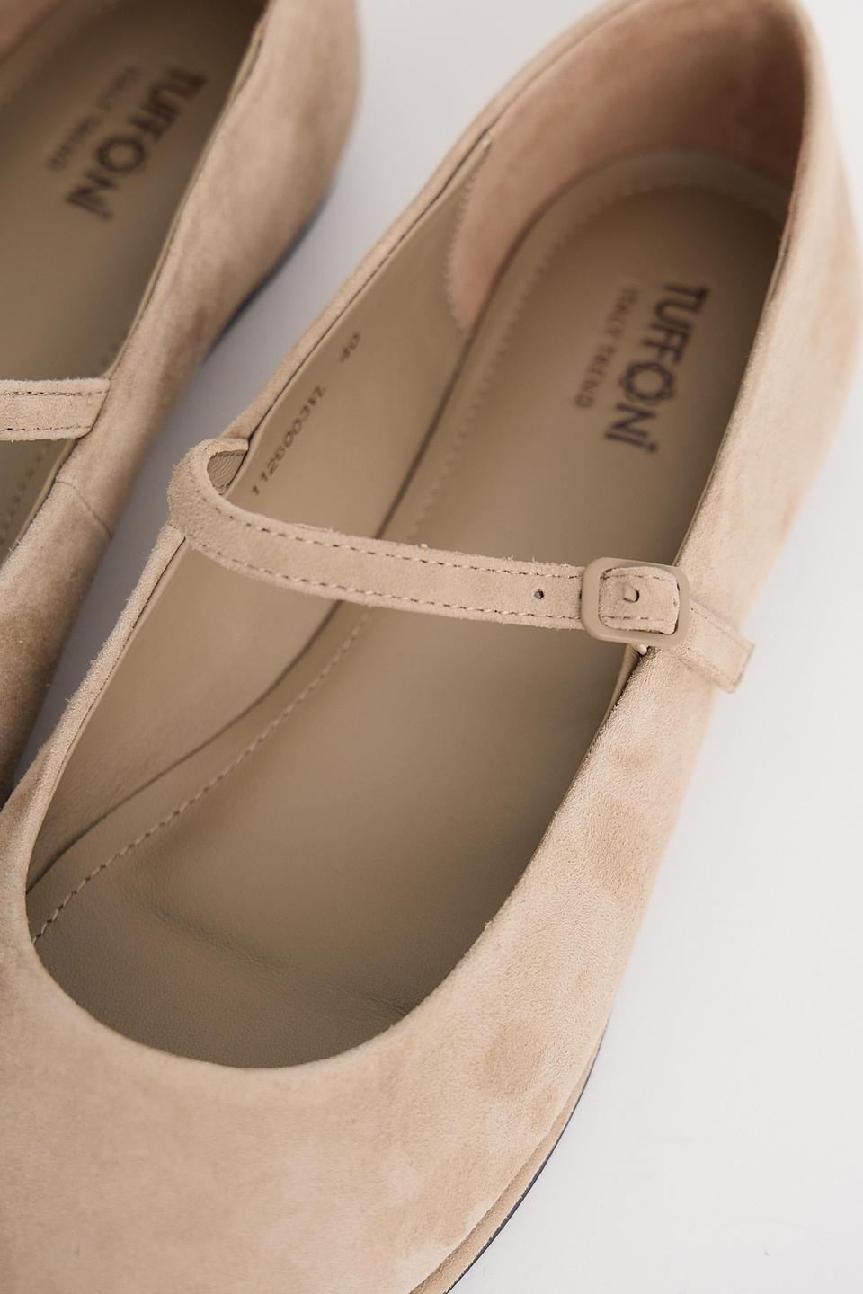 Балетки Tuffoni бежевые