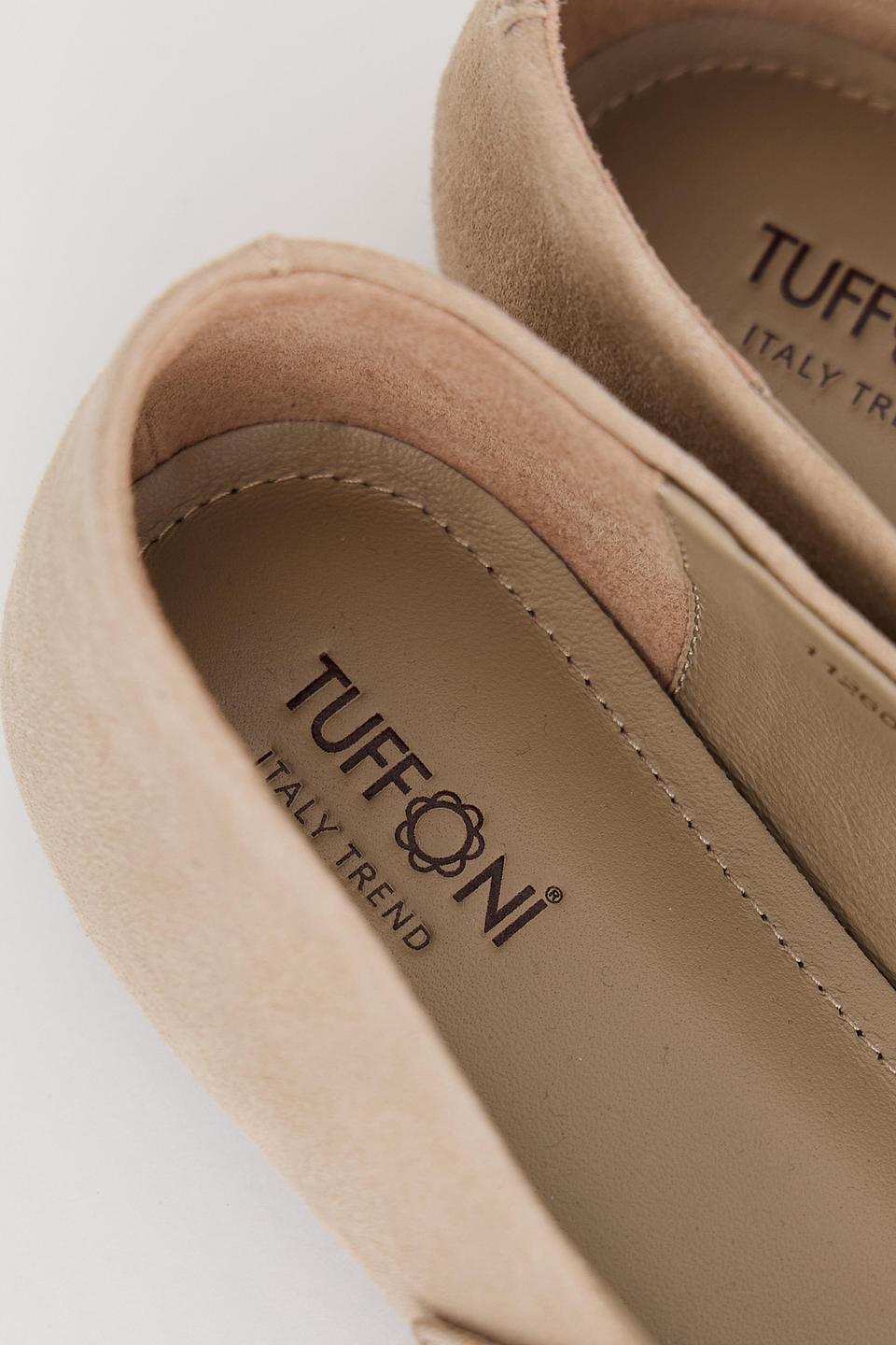 Балетки Tuffoni бежевые