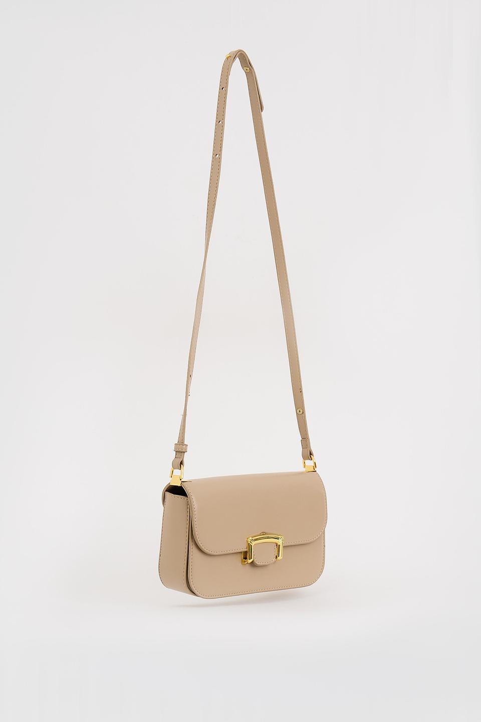 Baggini сумка через плечо бежевая