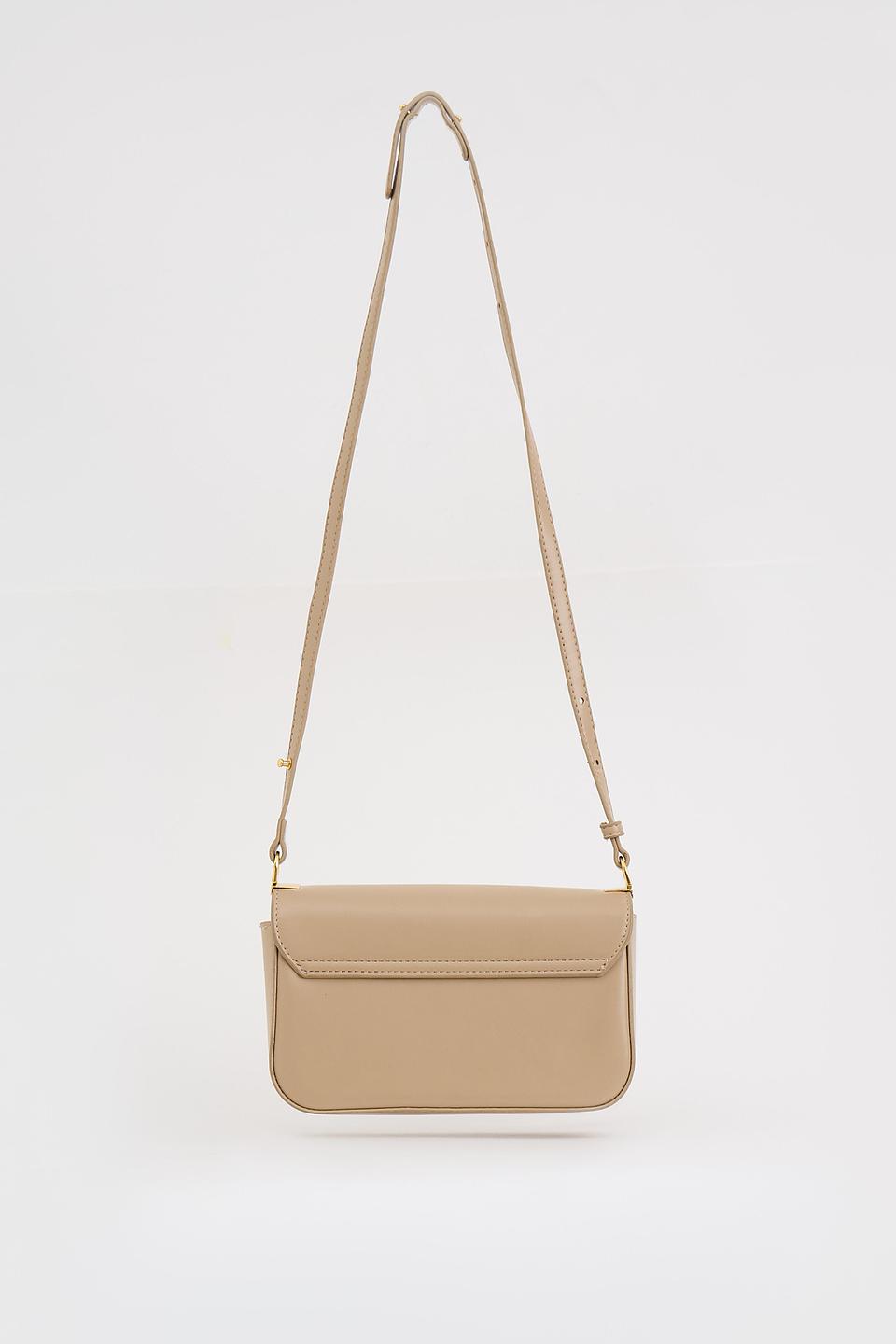 Baggini сумка через плечо бежевая