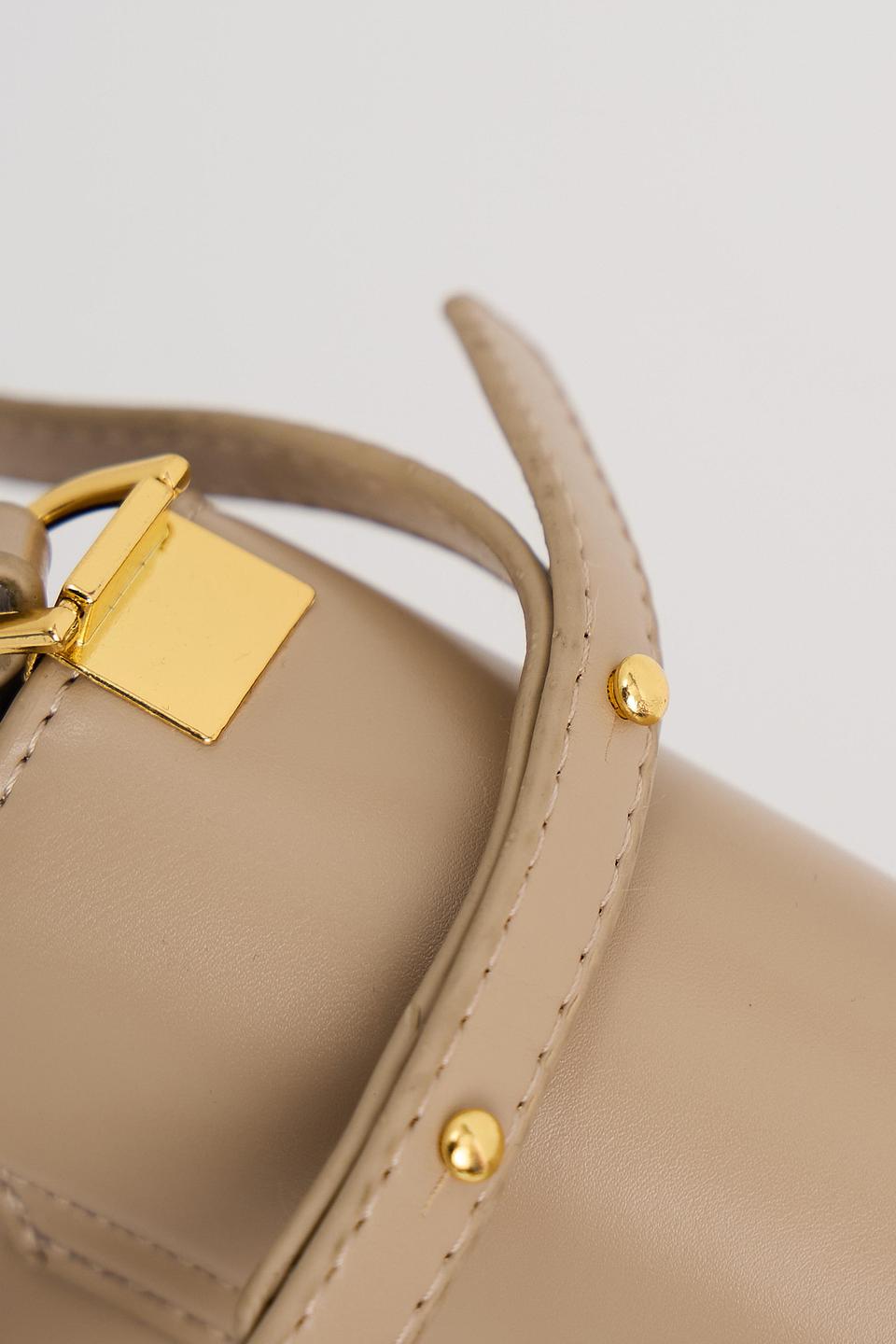 Baggini сумка через плечо бежевая