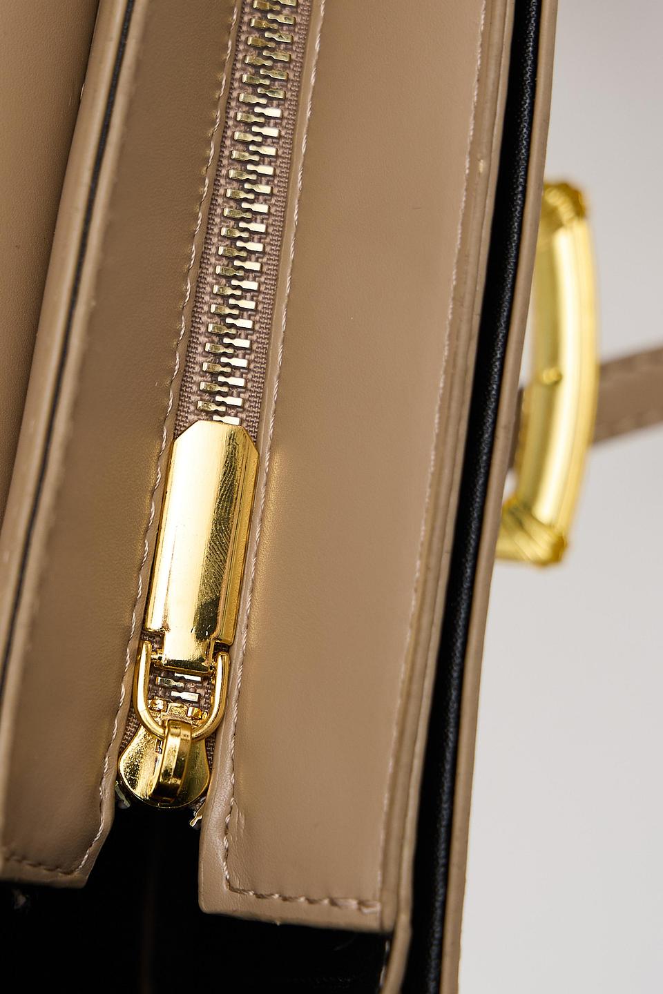 Baggini сумка через плечо бежевая