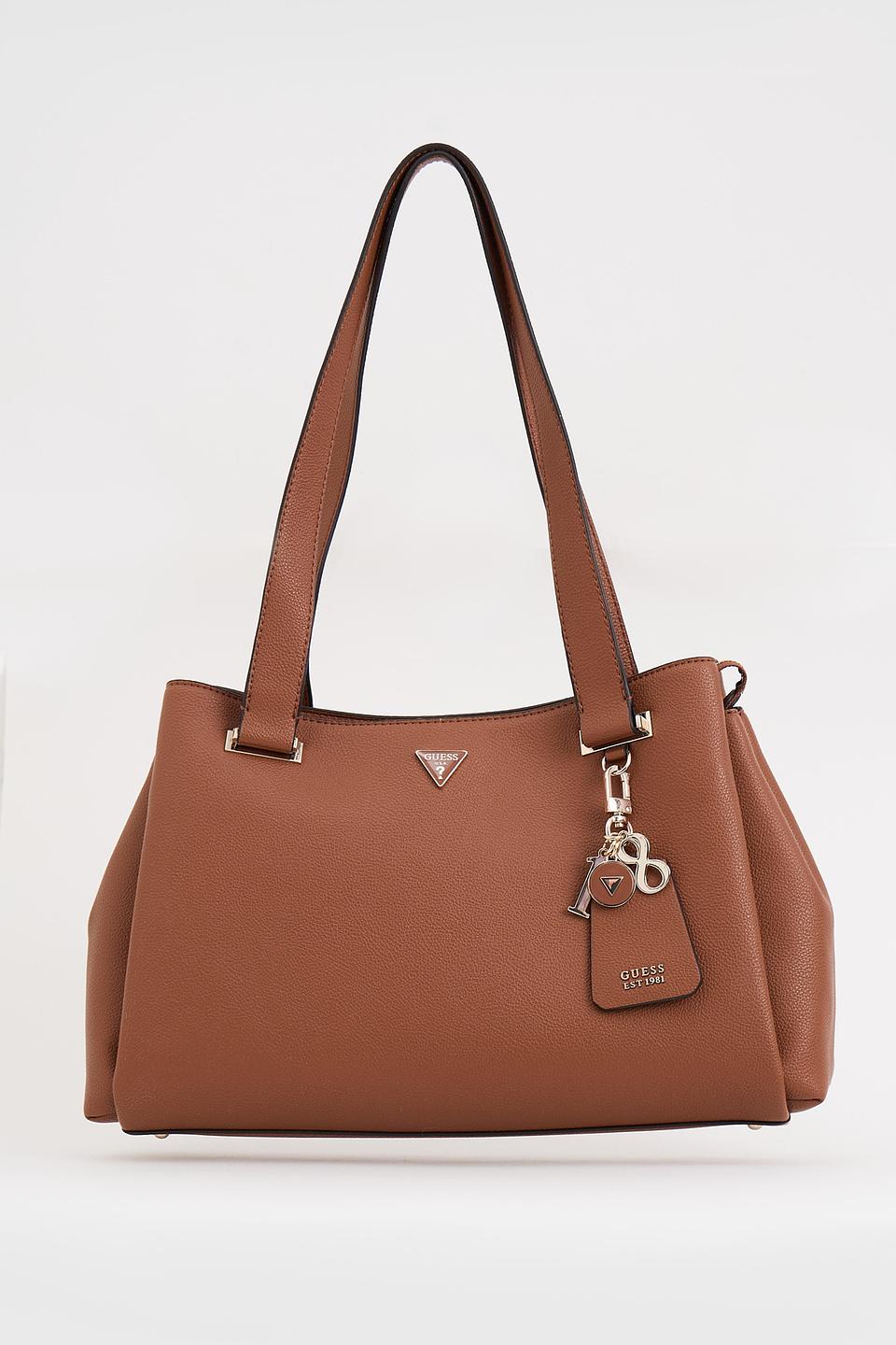 Сумка Guess коричневая с декором