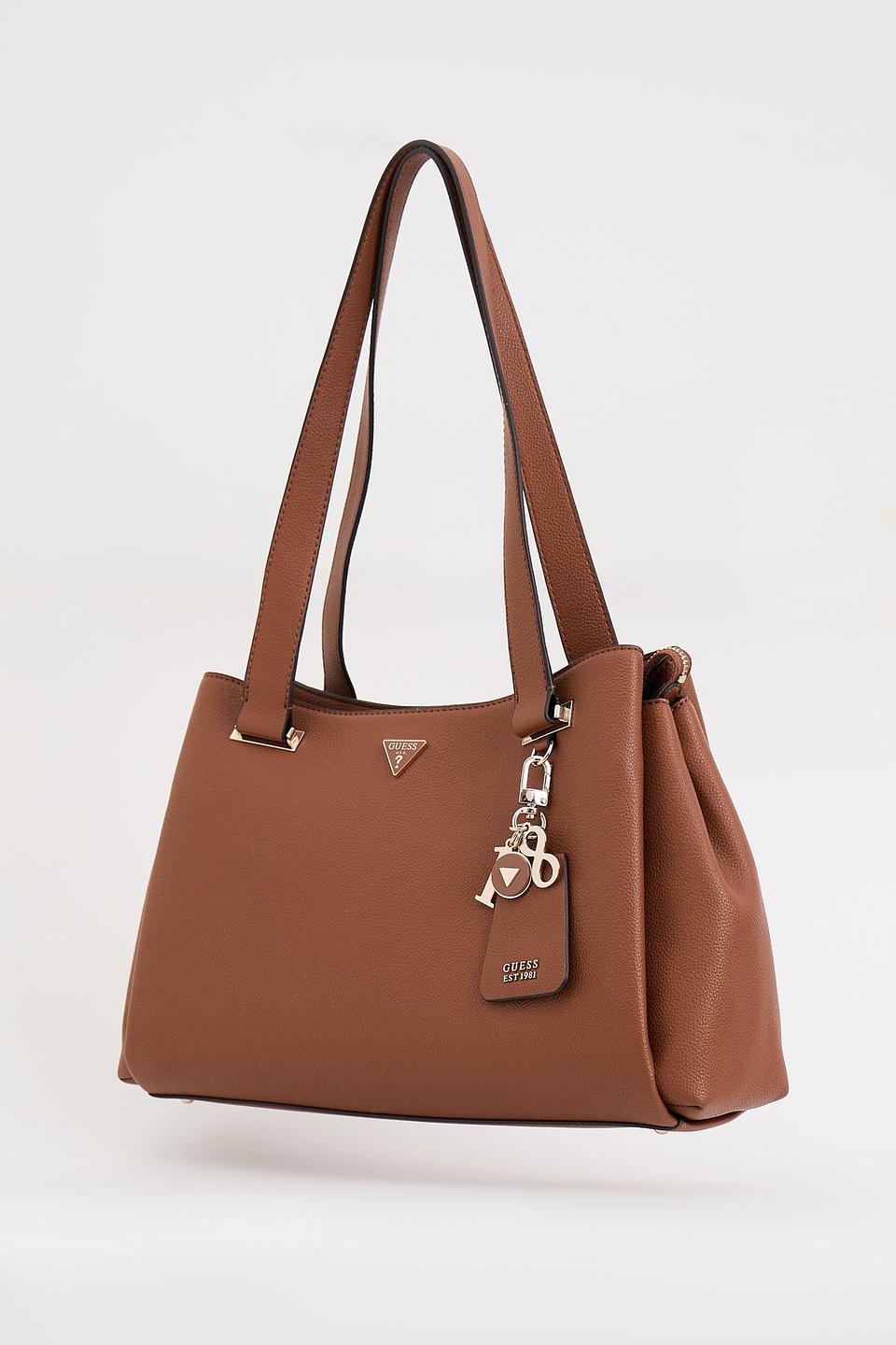 Сумка Guess коричневая с декором