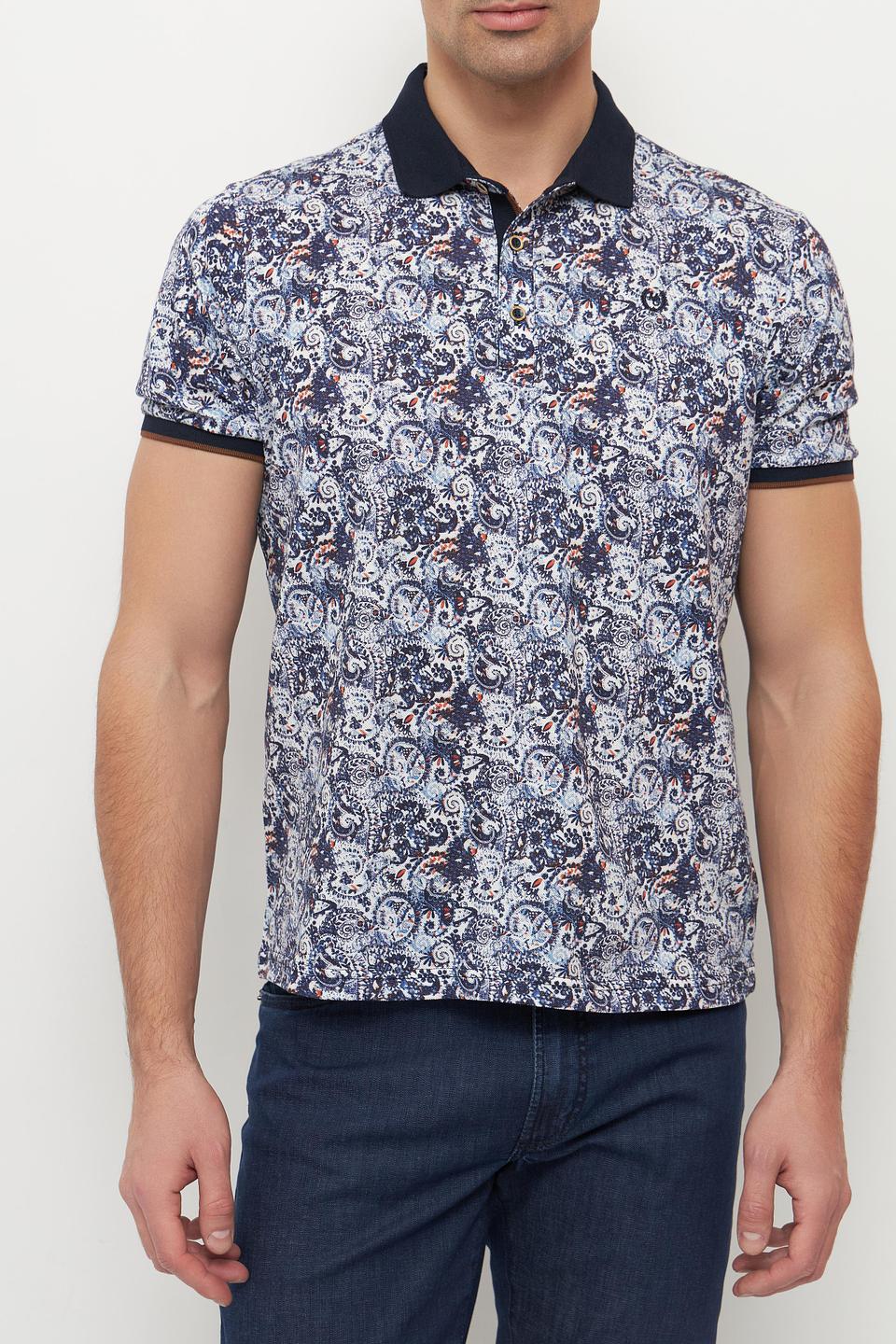 Поло Monte Carlo с узором