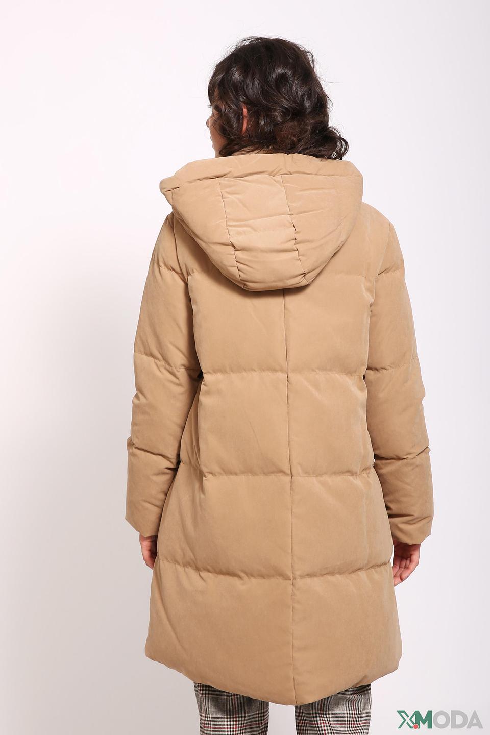 Пальто Penny Black стеганое бежевое