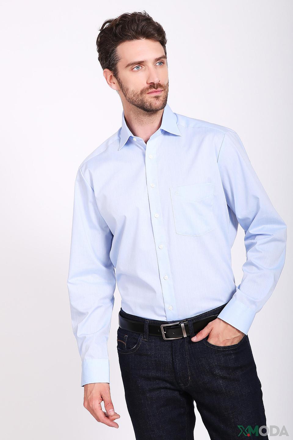 Рубашка Olymp men голубая