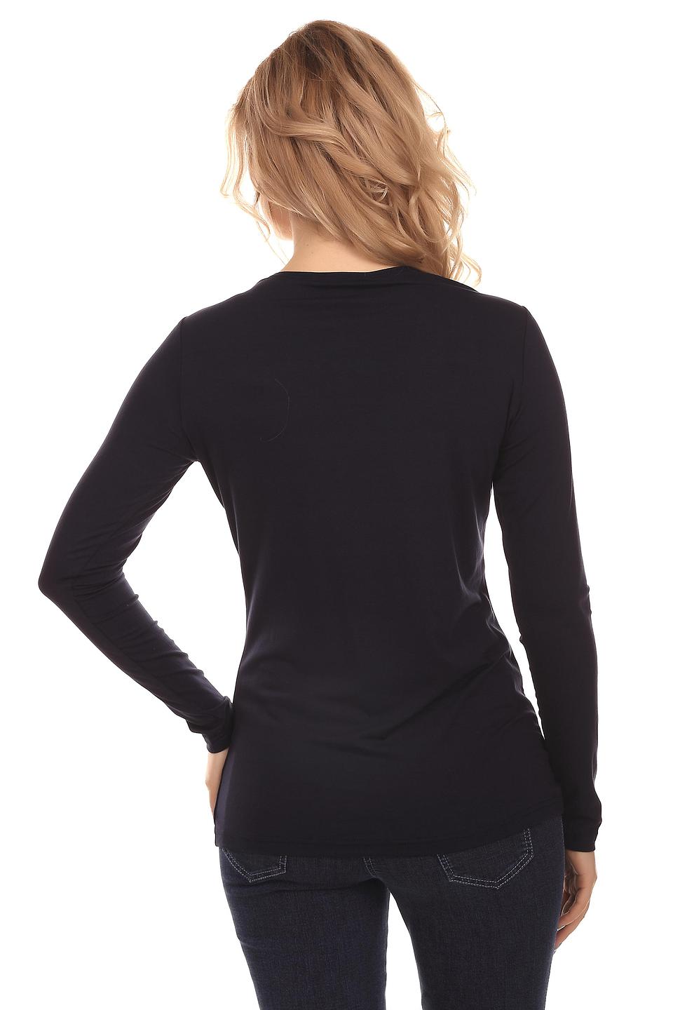 Блуза Pezzo с завязками чёрный