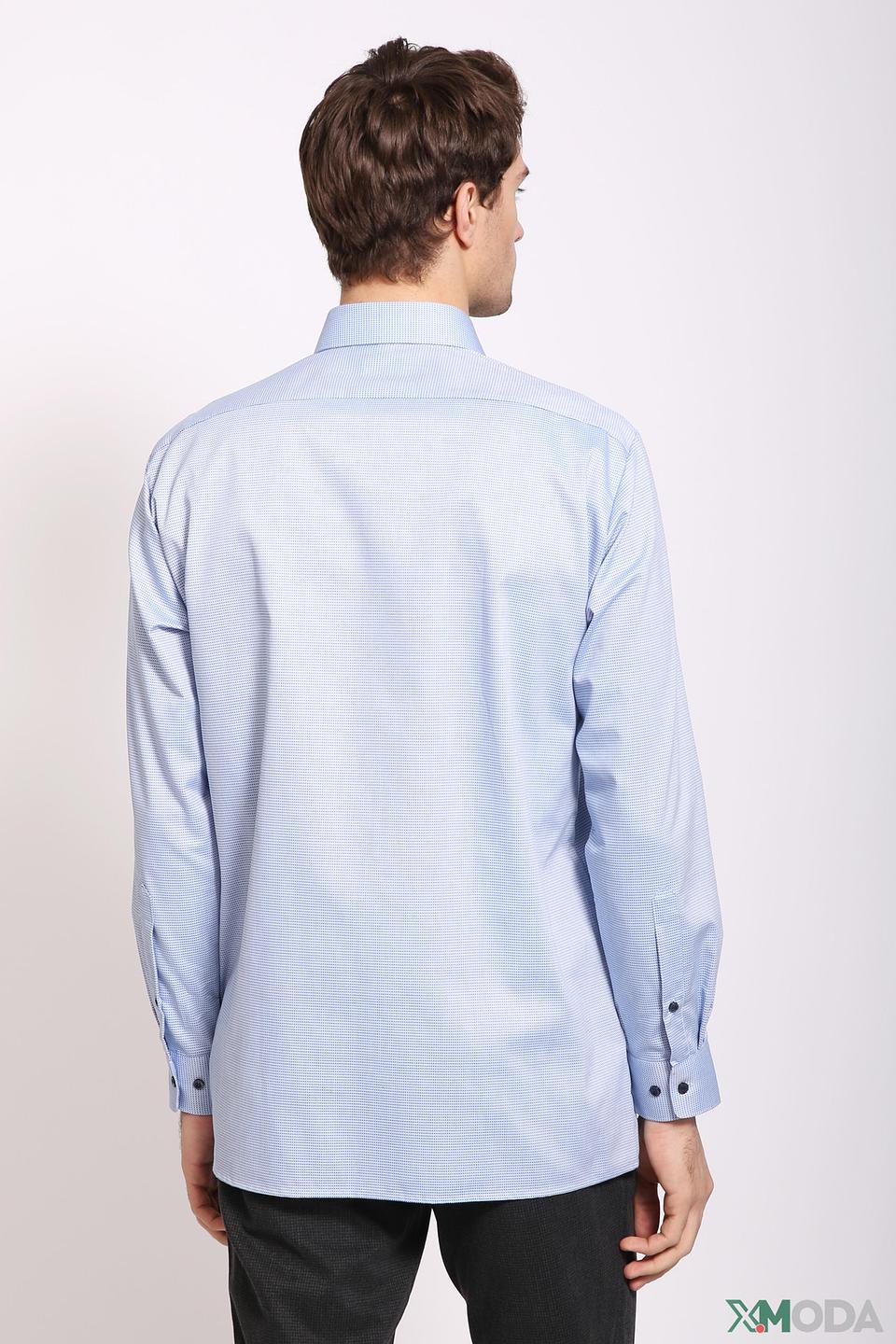 Рубашка Olymp men голубая приталенная