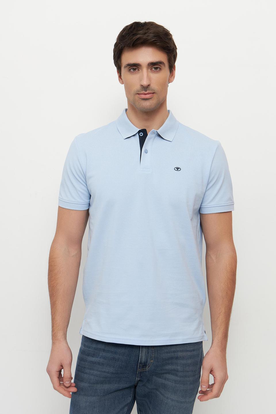 Поло Tom Tailor голубое