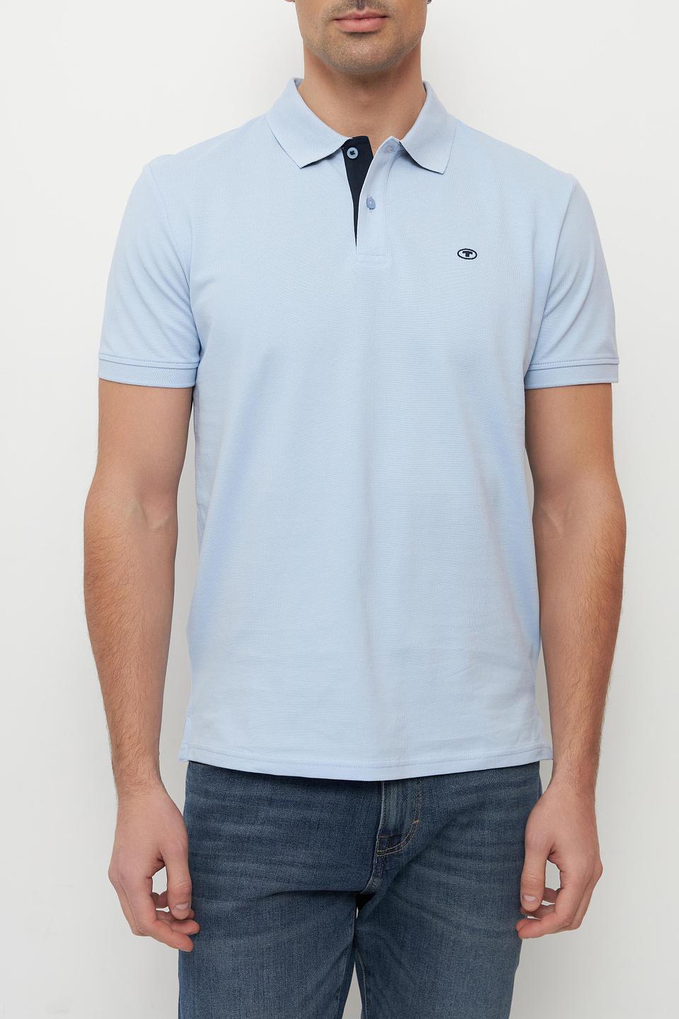Поло Tom Tailor голубое