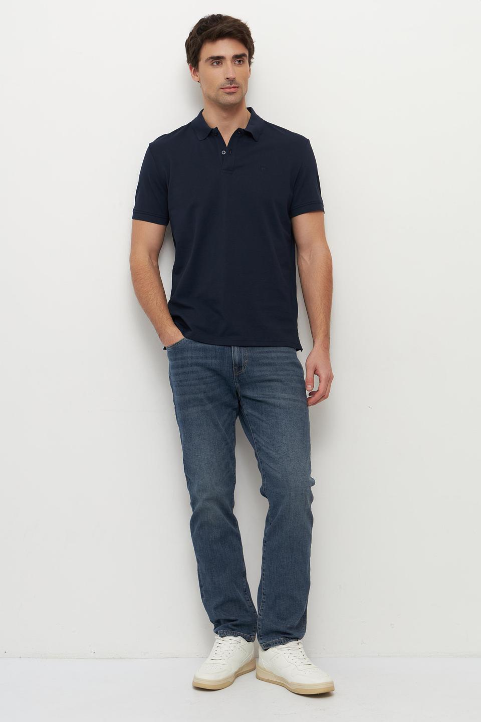 Поло Tom Tailor с декоративной отделкой