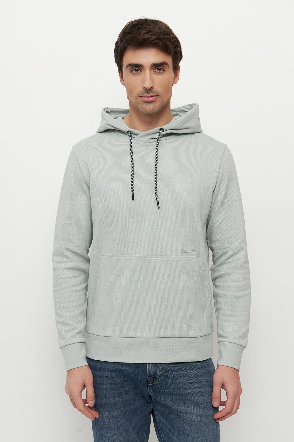 Худи Tom Tailor светло-серый