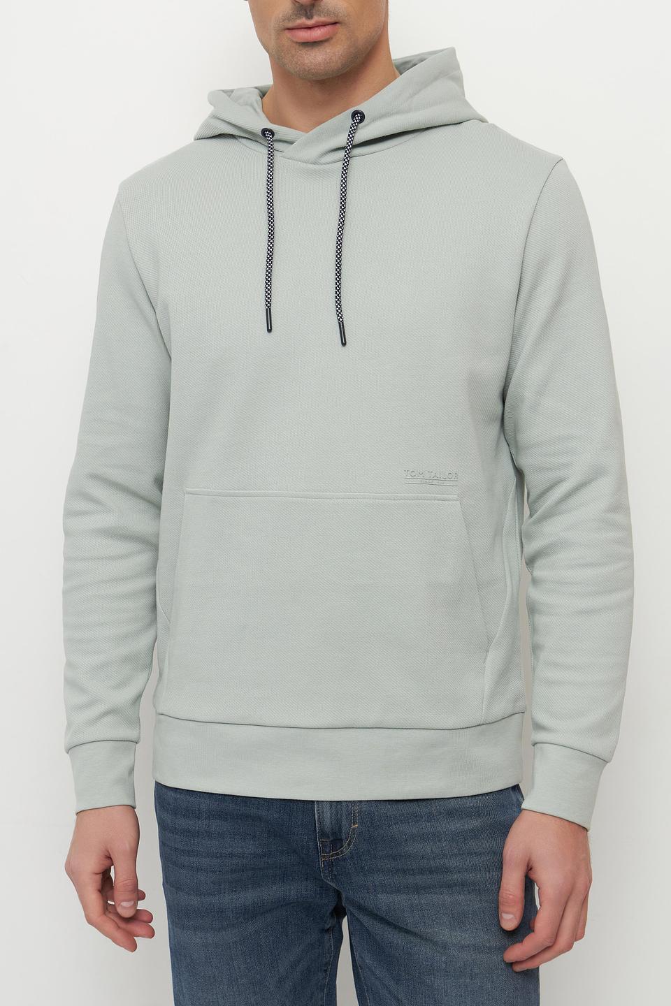Худи Tom Tailor светло-серый
