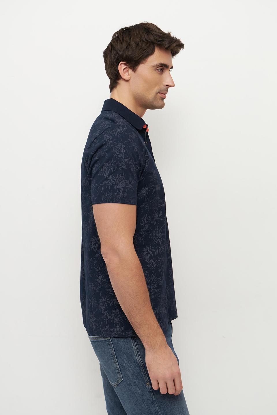 Поло Monte Carlo с цветочным принтом