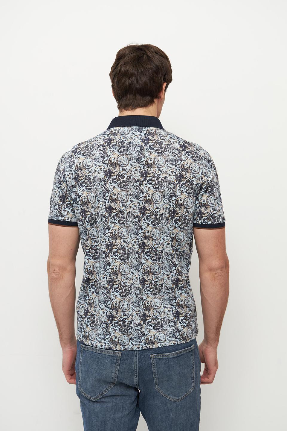 Поло Monte Carlo с принтом