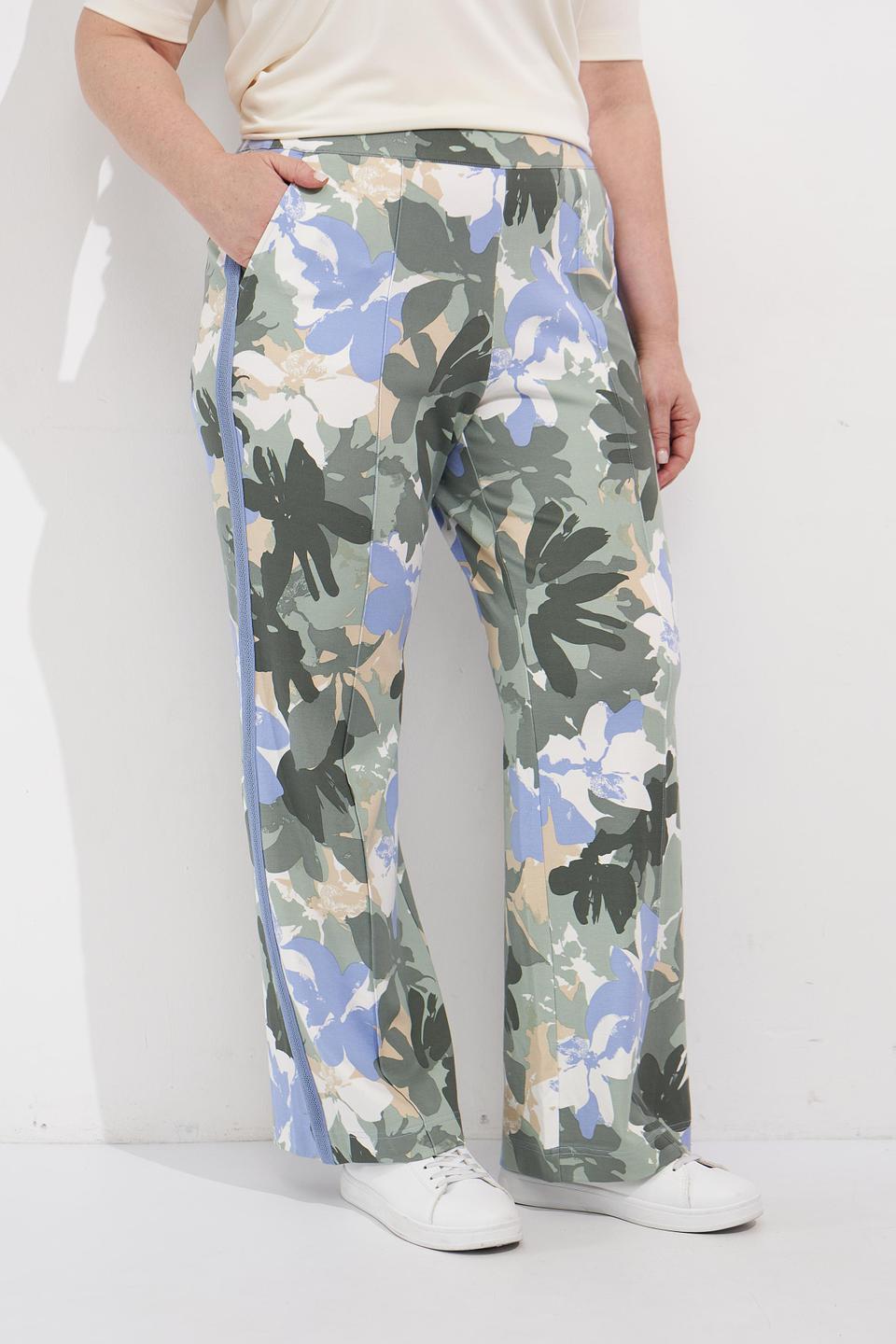 Брюки Olsen цветочный принт