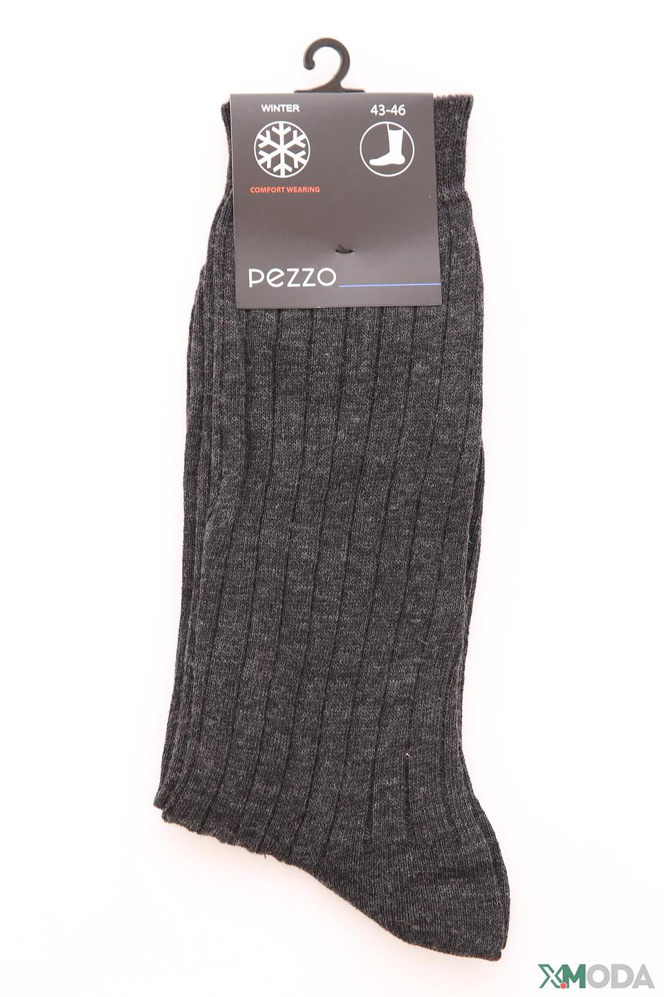 Носки Pezzo серые шерстяные