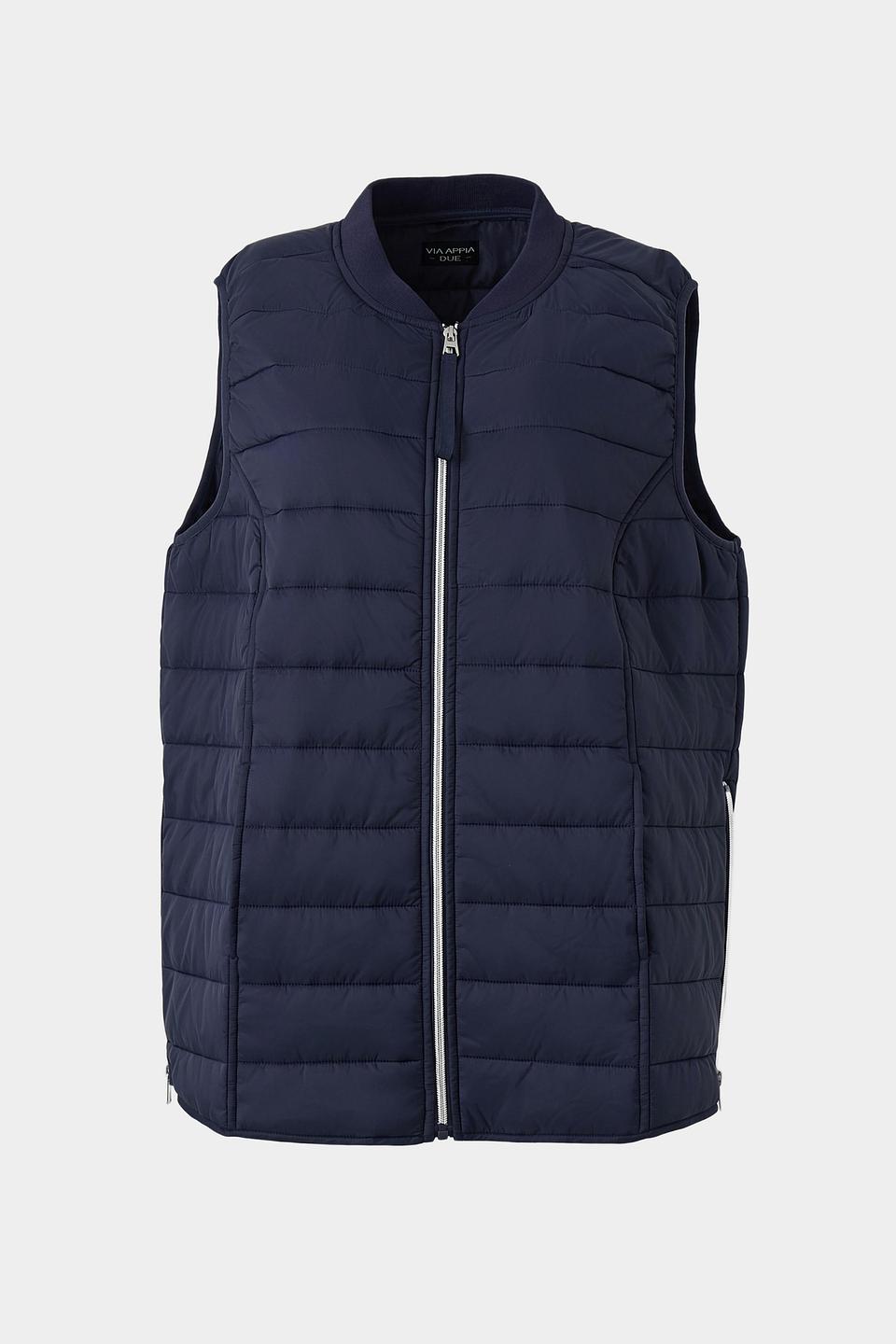 Жилет стеганый Via Appia темно-синий