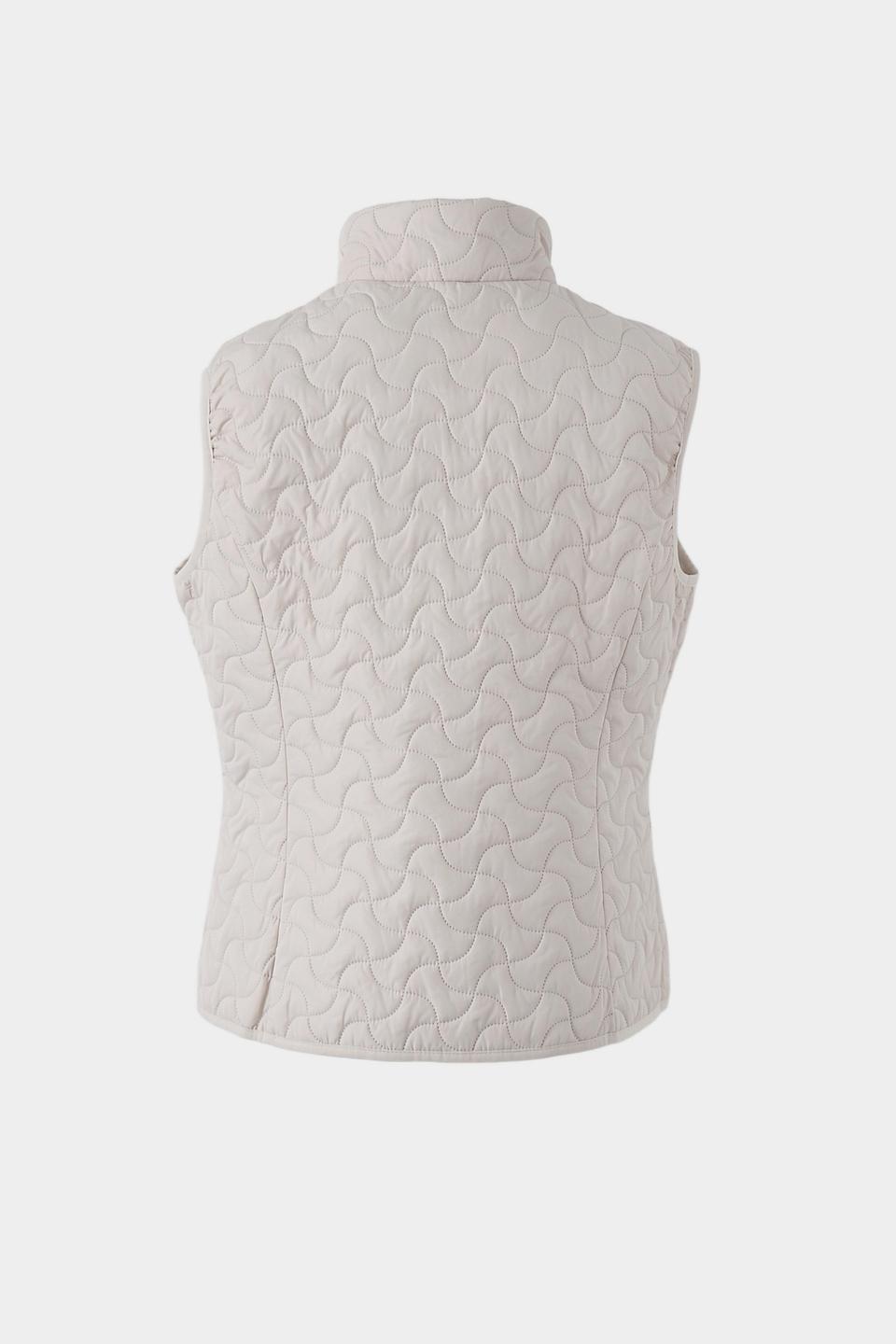Lebek стеганая жилетка бежевая