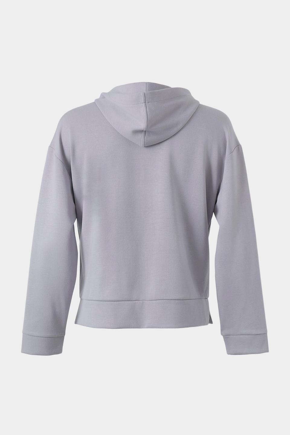 Жакет Lebek с кристаллами серый