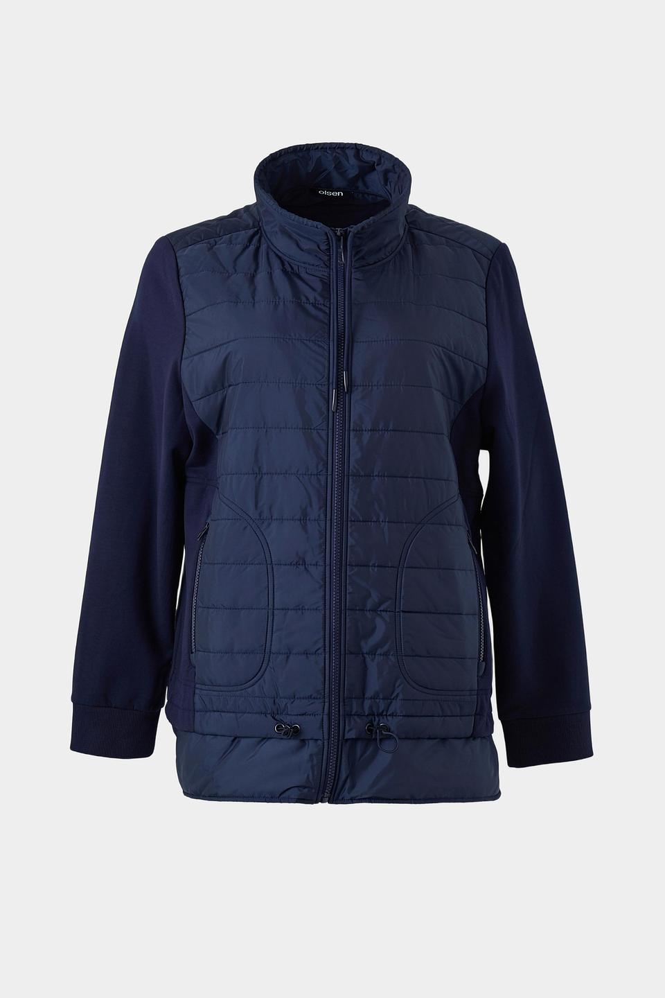 Куртка Olsen стеганая синяя