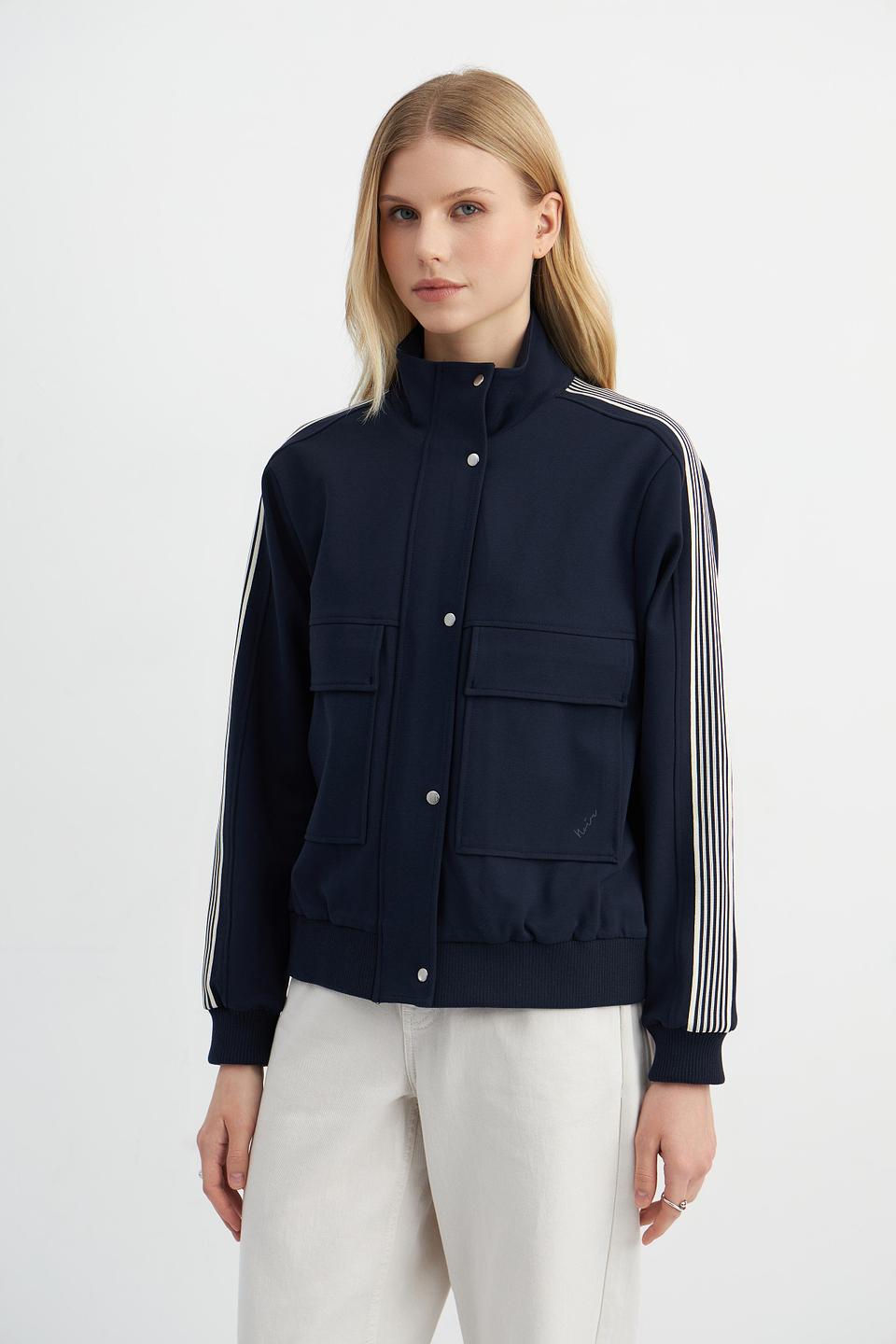 Жакет Catnoir с вышивкой синий