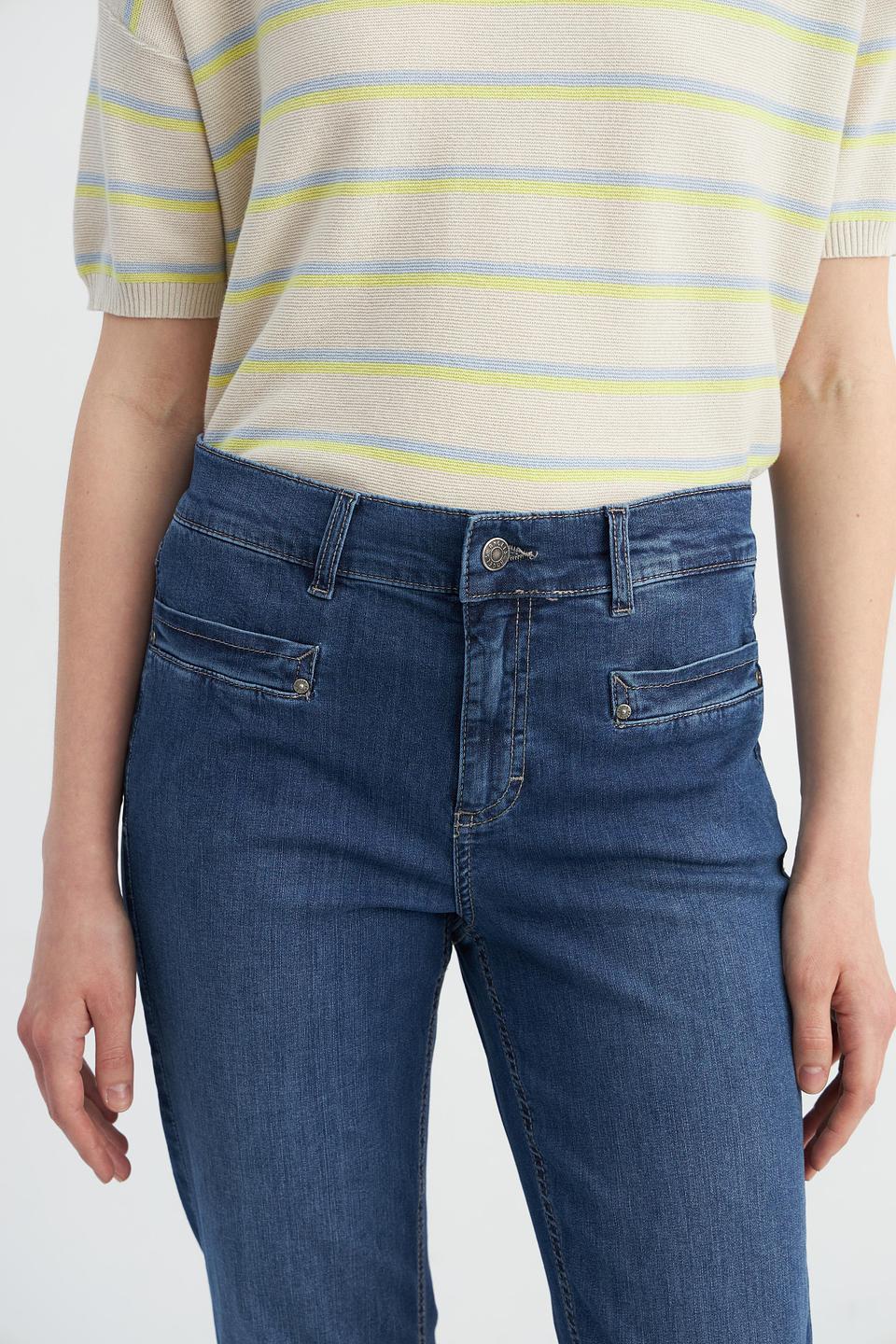 Джинсы клеш Angels с вышивкой