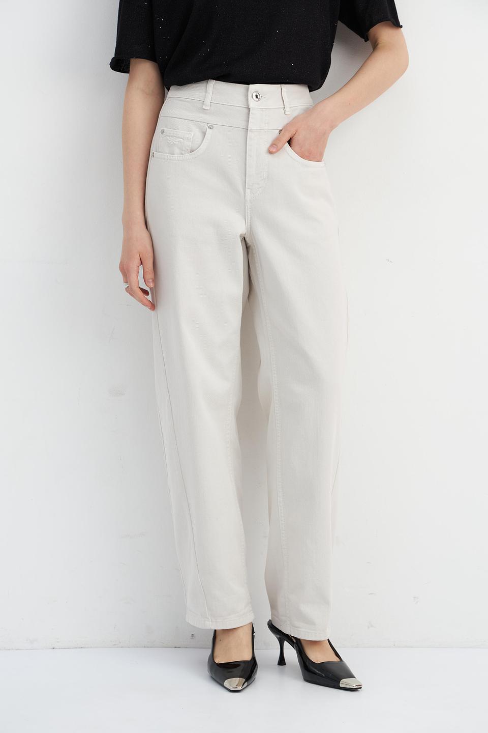 Джинсы Marc Aurel бежевые