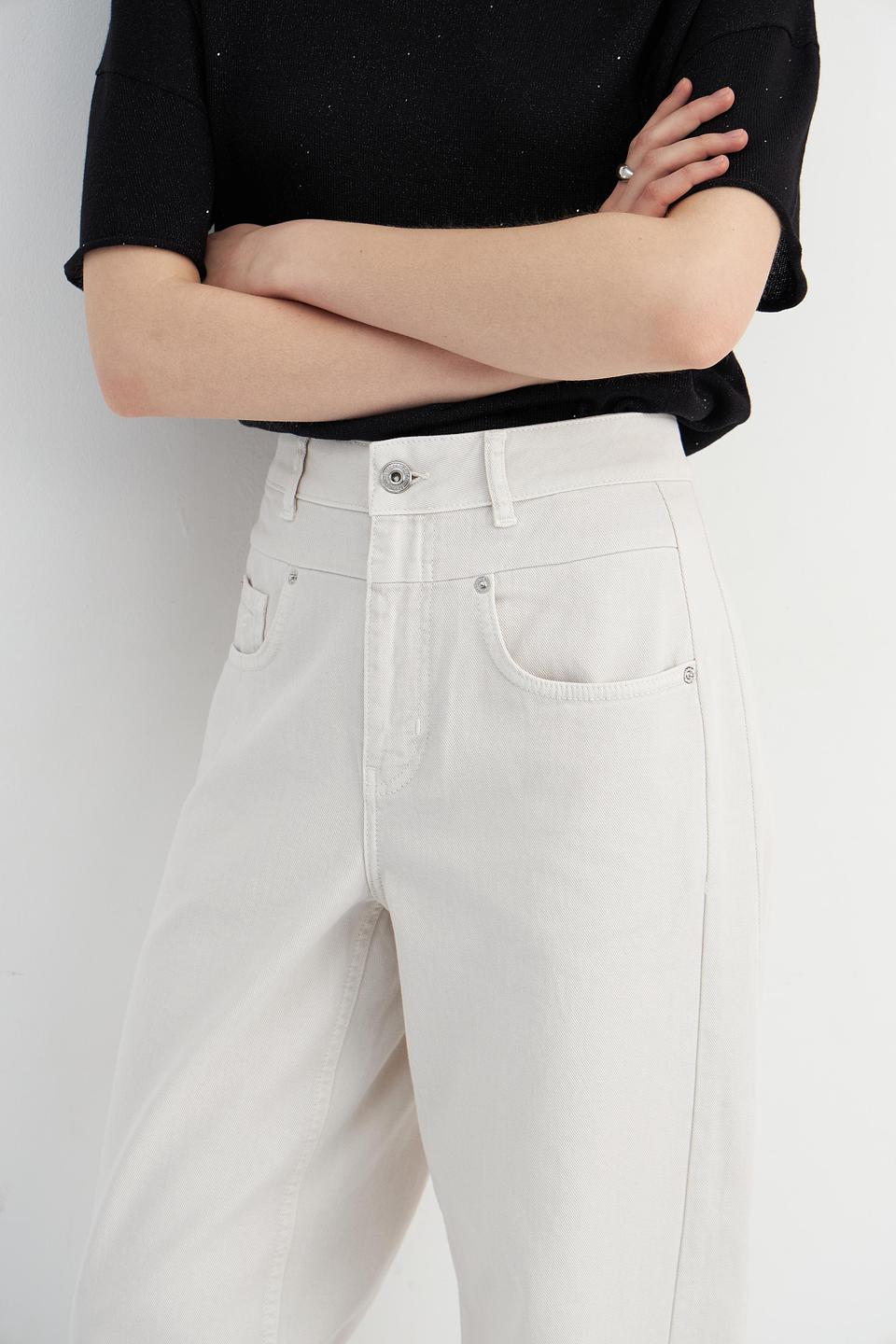 Джинсы Marc Aurel бежевые