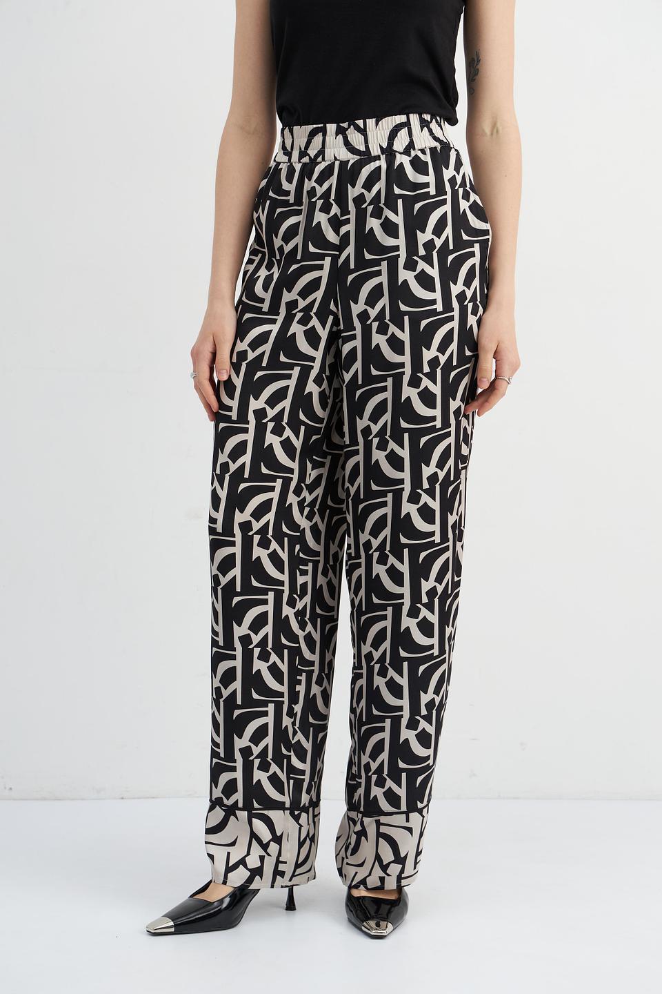 Брюки Marc Aurel с принтом