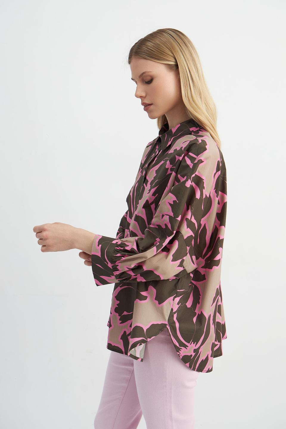 Блуза Catnoir с цветочным принтом