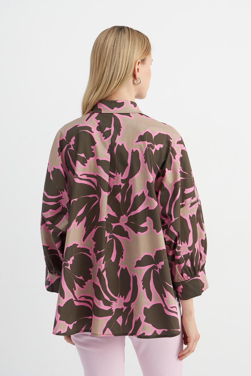 Блуза Catnoir с цветочным принтом