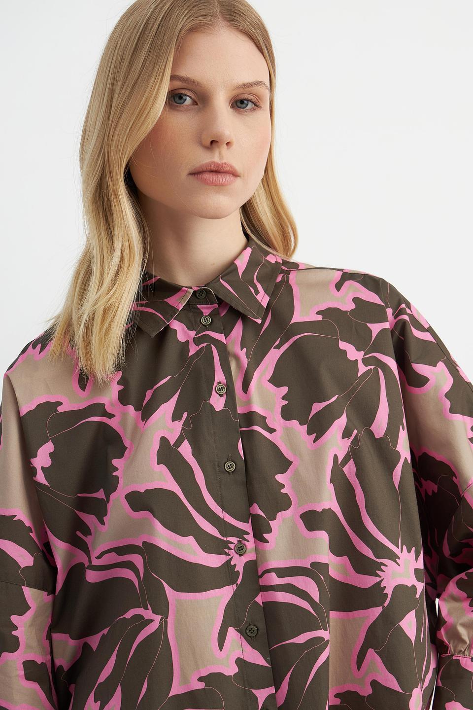 Блуза Catnoir с цветочным принтом