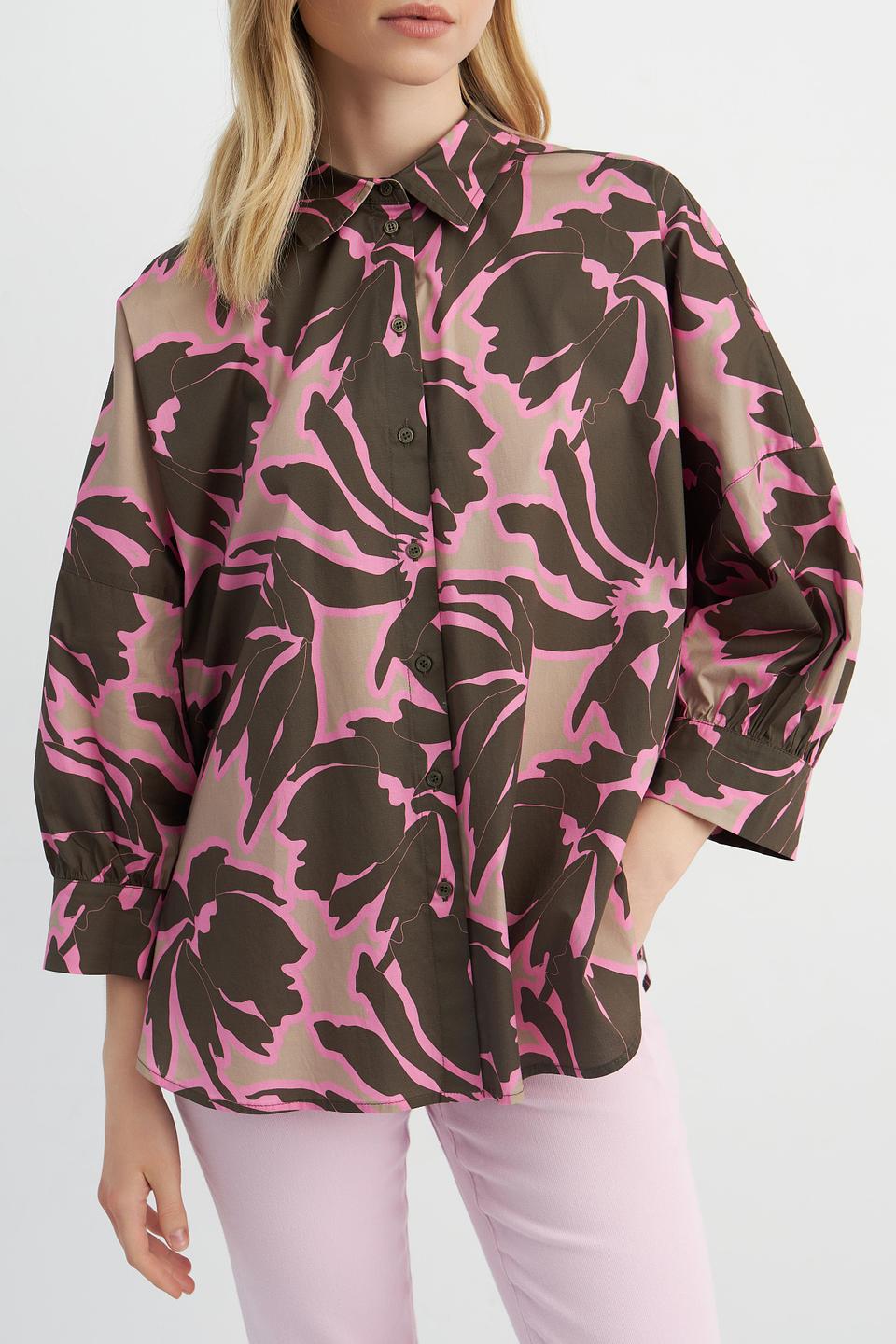 Блуза Catnoir с цветочным принтом