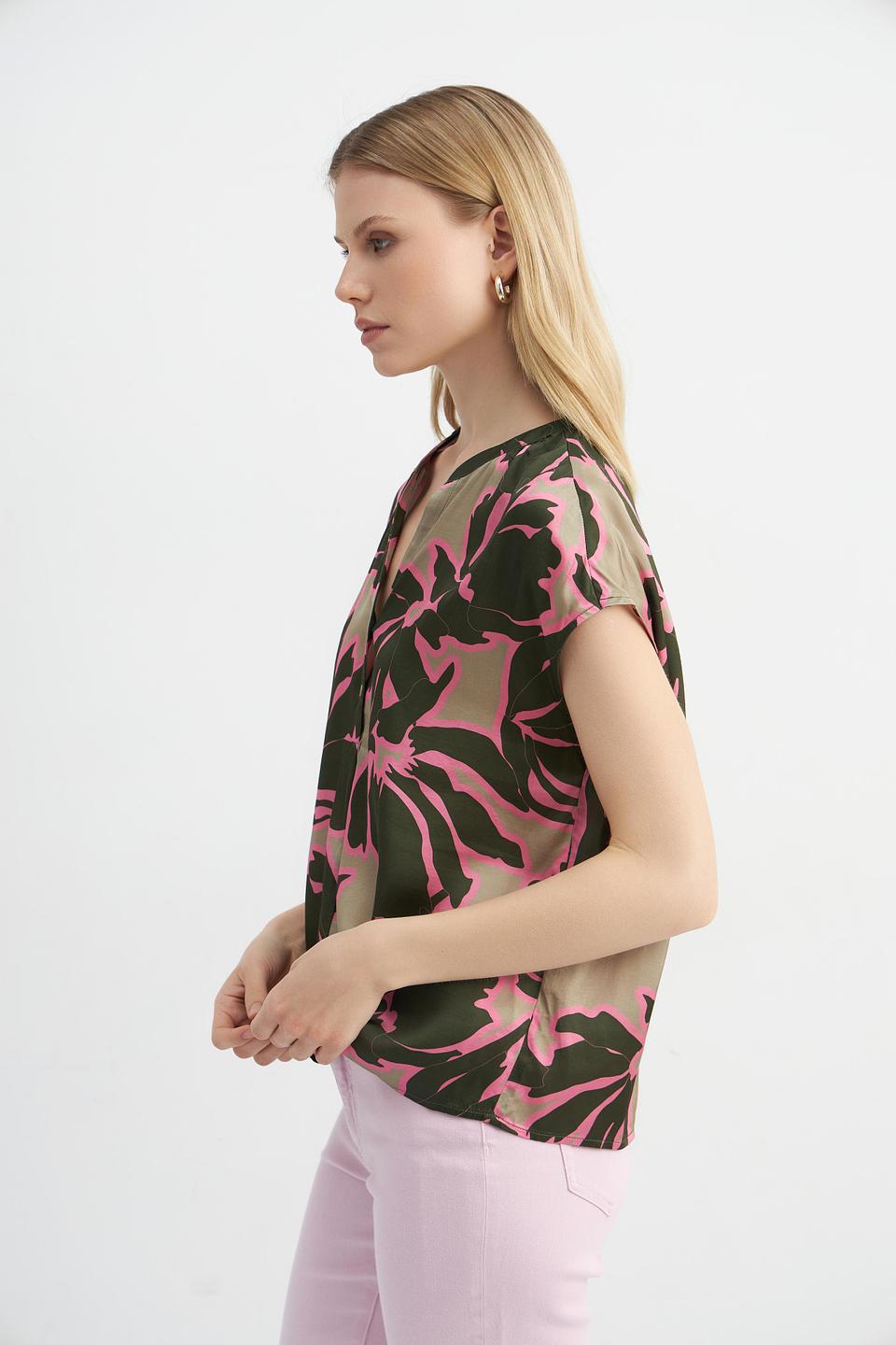 Блуза Catnoir с цветочным принтом