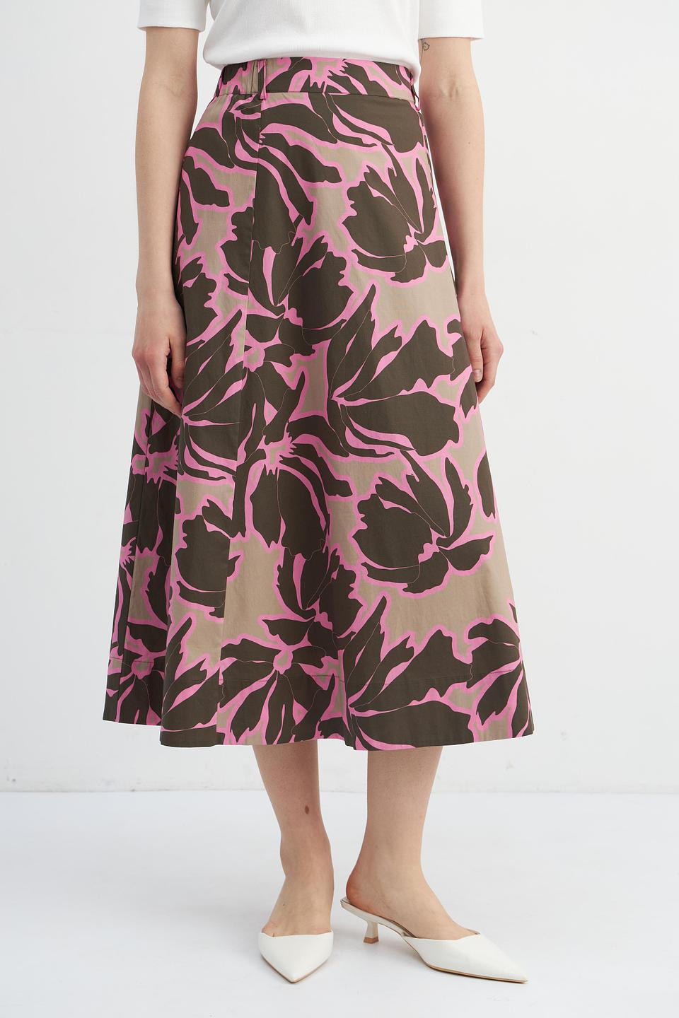 Юбка Catnoir с цветочным принтом