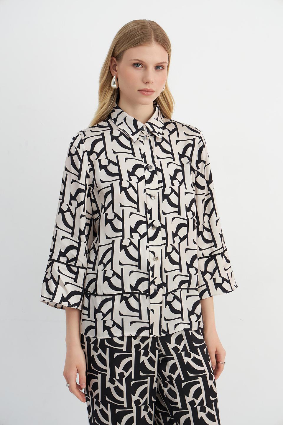 Блуза Marc Aurel с принтом