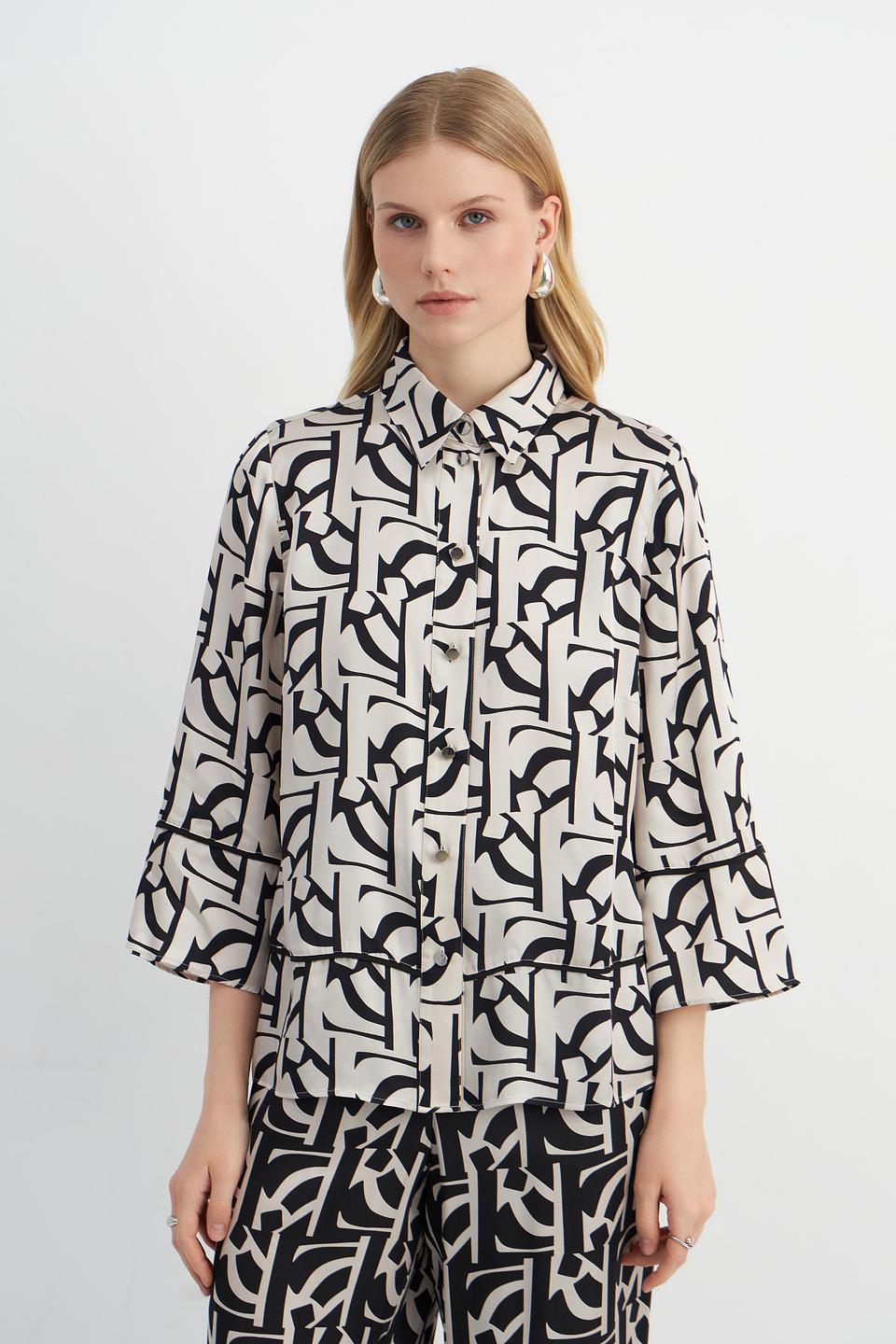 Блуза Marc Aurel с принтом