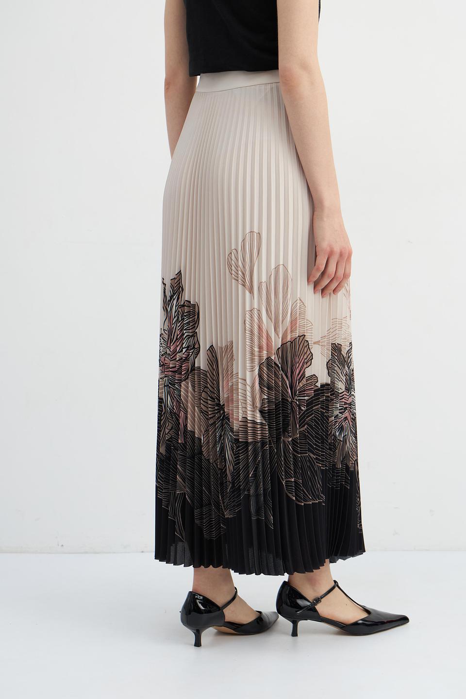 Юбка Marc Cain с цветочным принтом