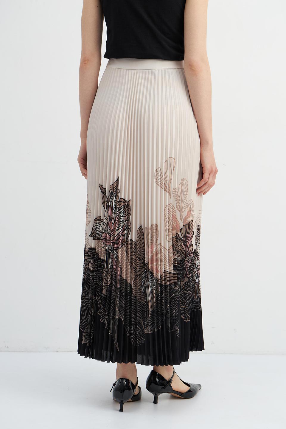 Юбка Marc Cain с цветочным принтом