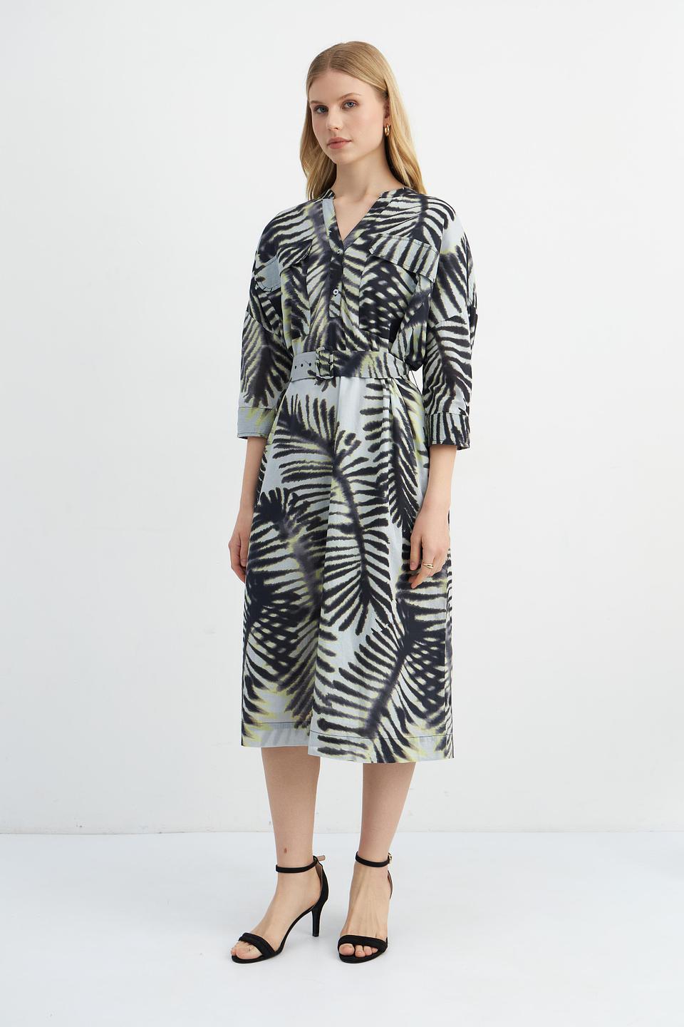 Платье Catnoir с принтом "Пальмы"