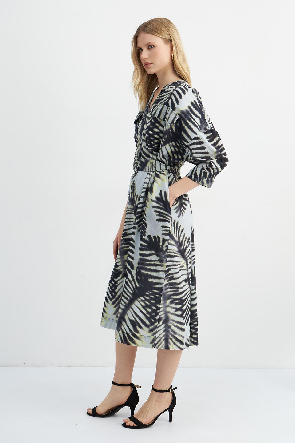 Платье Catnoir с принтом "Пальмы"