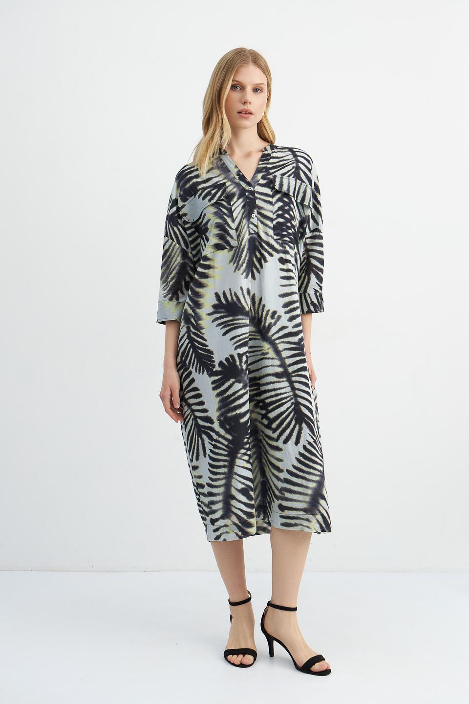 Платье Catnoir с принтом "Пальмы"