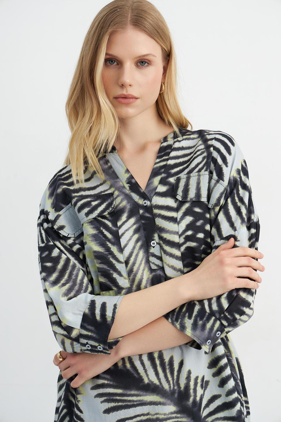 Платье Catnoir с принтом "Пальмы"